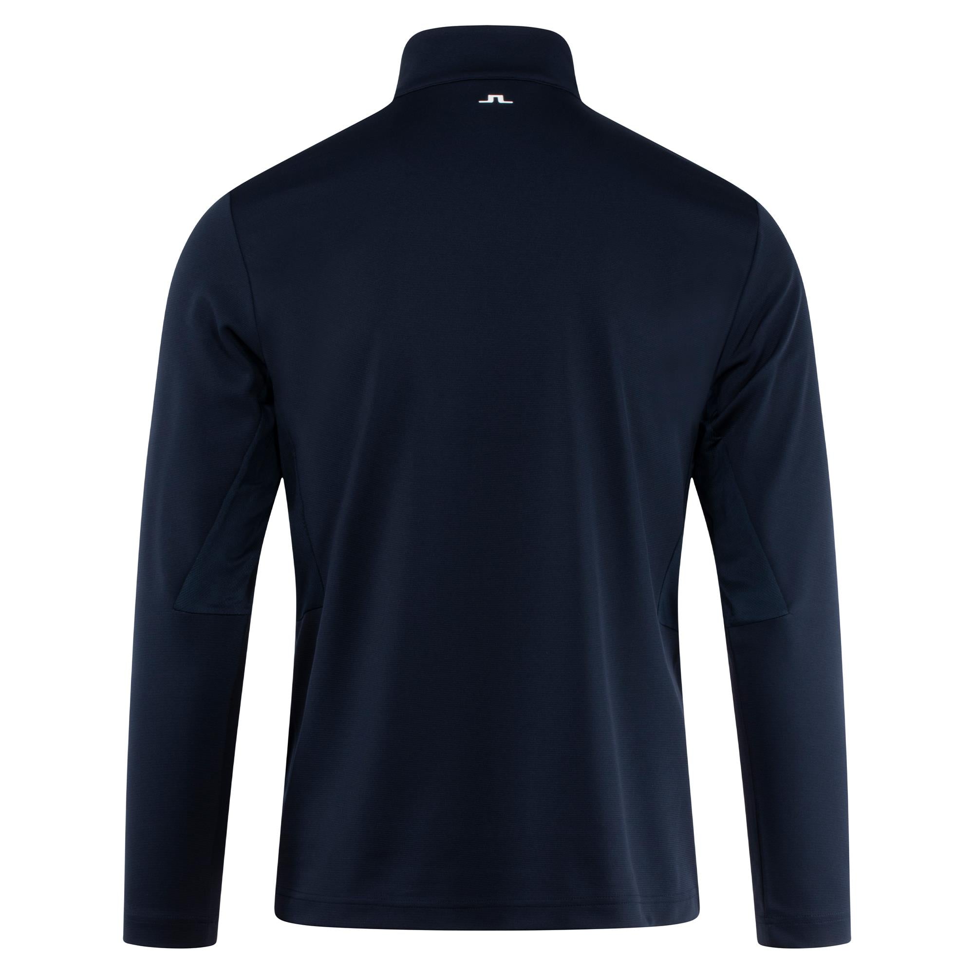 J Lindeberg Leon Quarter Zip Mens Golf Mid Layer Navy